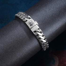 子佩集【勇者之力】S925银手链【FJSL001】仿古男士2509