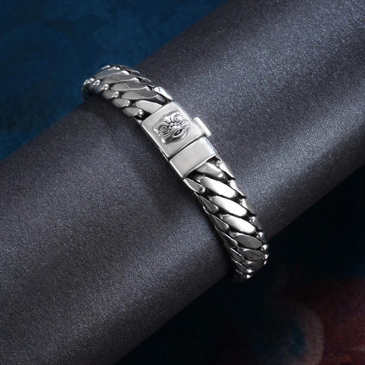 子佩集【勇者之力】S925银手链【FJSL001】仿古男士2509 商品图0