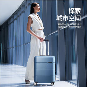 新秀丽（Samsonite）行李箱20寸拉杆箱时尚横条纹旅行箱包TU2