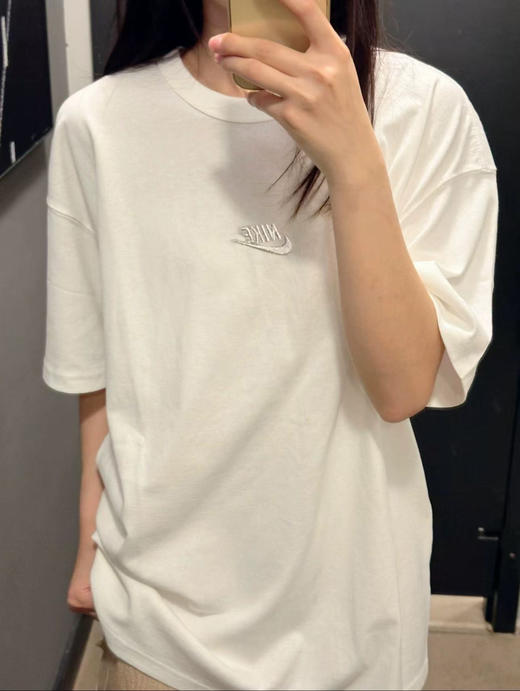 外贸工厂订单余！ 经典款 刺绣logo短袖T恤情侣款！ 商品图7