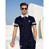 休闲时尚100%液氨棉polo衫男装夏季运动休闲轻商务短袖上衣   XLM-CAC8687248C 商品缩略图2