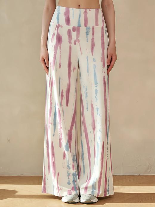 高腰阔腿裤孕妇瑜伽裤新款休闲女普拉提健身运动长裤显瘦 000LS2Y020 商品图1