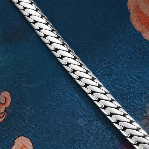 子佩集【勇者之力】S925银手链【FJSL001】仿古男士2509 商品图1