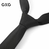 GXG领带男  正装商务手打西装衬衫黑色领带 商品缩略图1