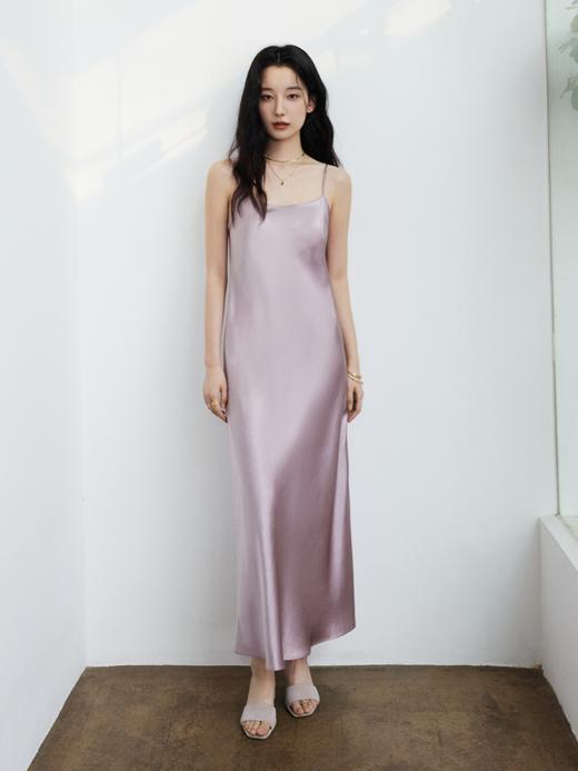 岁月鎏光 100%进口醋酸吊带连衣裙FCG1DRS050 商品图11
