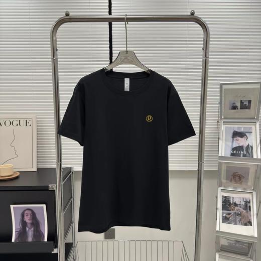 F031873男士小LOGO刺绣圆领简约款纯棉圆领短袖T恤 商品图5