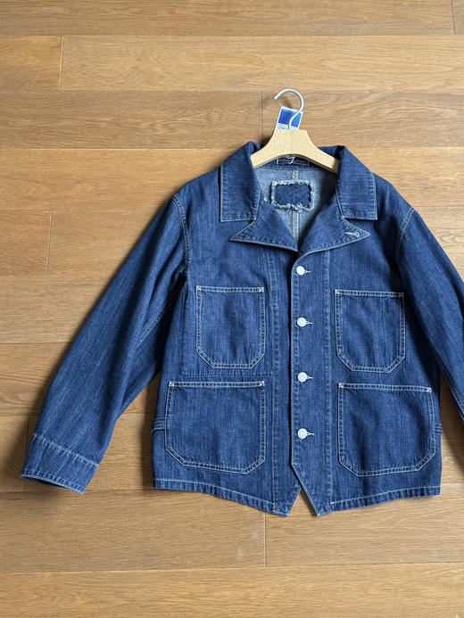 45R翻驳领多口袋水洗牛仔外套【包邮+三天无理由退换】 商品图11