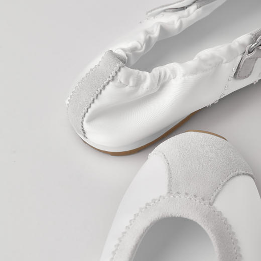 ROMI STUDIO“芭蕾舞”羊反绒皮气质一字松紧带浅口单鞋RWDSP33090 商品图3