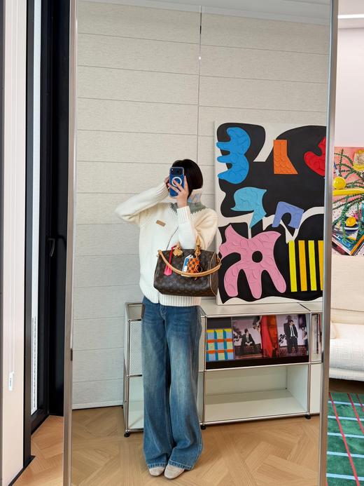 驴家新品Damier图案爆款针织开衫（KX） 商品图2