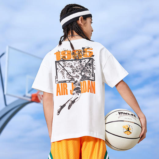 JORDAN 夏 大童小童 短袖T恤 JDB-TE-F059 商品图2