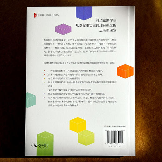 概念探究教学 促进可迁移理解的策略 大夏书系 培养学习力译丛 深度学习 商品图2