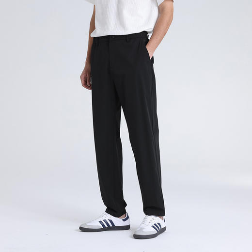 GXG男装26夏季户外运动舒适亲肤轻薄透气男式直筒休闲裤K&C 商品图1