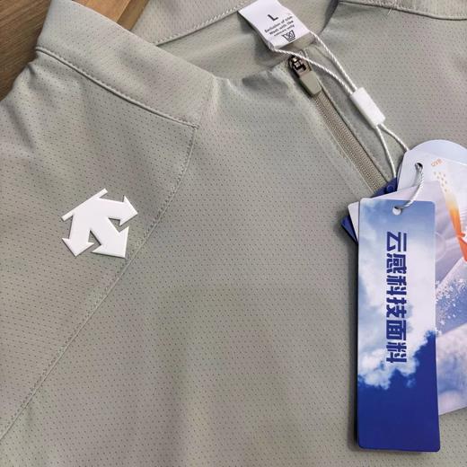 F031830简洁大方穿脱方便纯色吸湿排汗透气休闲套头短袖Polo衫 商品图6