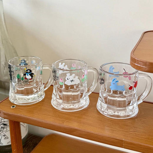 50ml可爱动物烧酒杯玻璃杯-纪念日百货门店同款170144197 商品图0