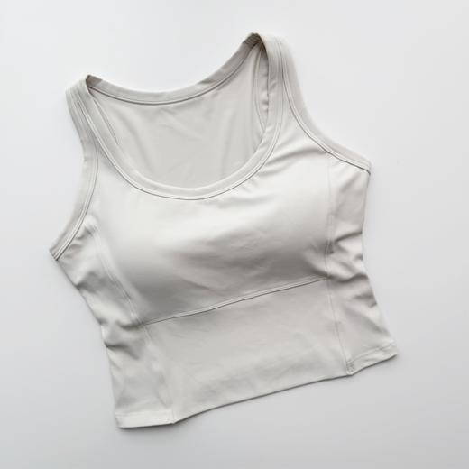 壁虎瑜伽【2603SY512】宽肩带固定杯背心【5天发货】（一体式胸垫） 商品图9