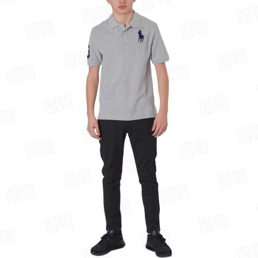 点此购买 拉夫劳伦夏季男女款大马球LOGO图案立体刺绣网眼棉翻领短袖Polo衫 ggd 342645 商品图5