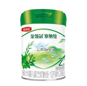 伊利金领冠塞纳牧有机奶粉2段800g一箱6桶
