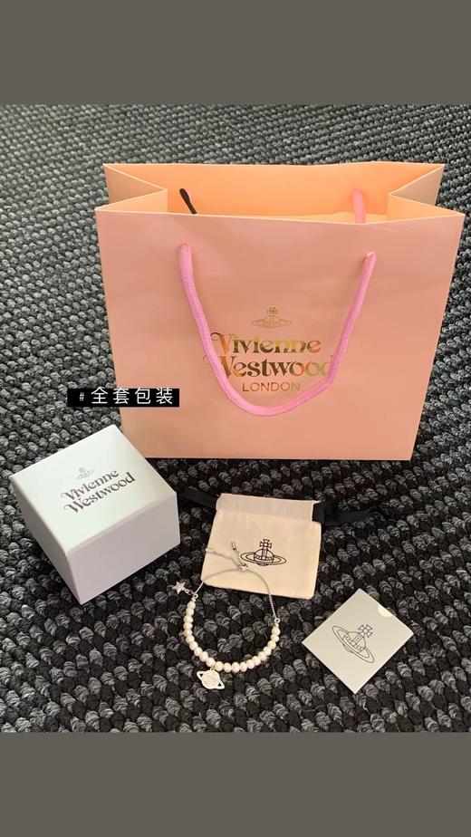 F031811珍珠上手真的绝绝子~富贵千金感满钻星球珍珠星星手链 商品图10