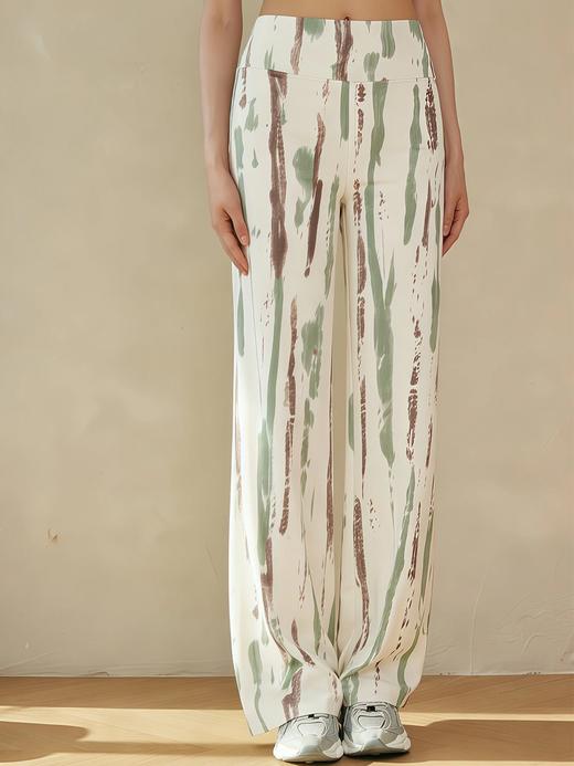 高腰阔腿裤孕妇瑜伽裤新款休闲女普拉提健身运动长裤显瘦 000LS2Y020 商品图3