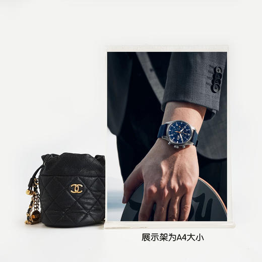 【95新】CHANEL香奈儿AP3111 B09805 9430523C黑金荔枝牛皮金币链条小水桶单肩包女士140326JJ13 商品图10