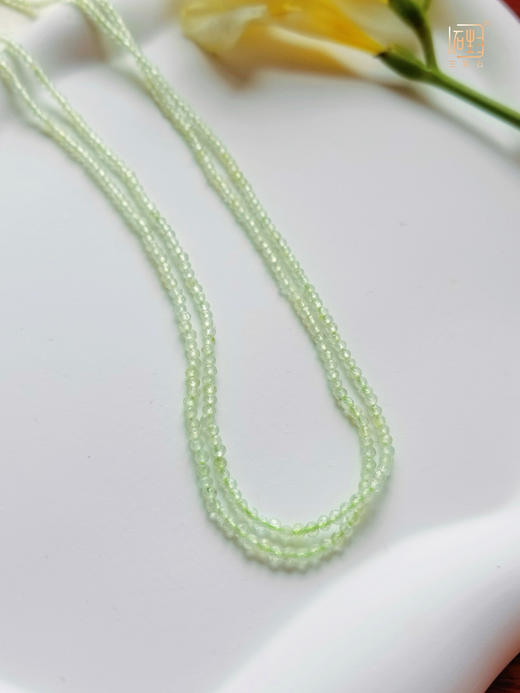 春日绽放 三生石吾行葡萄石切面巴洛克珍珠“万能扣”项链 | 葡萄石切面巴洛克珍珠手链 商品图12