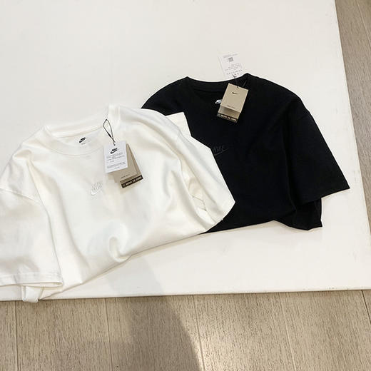 外贸工厂订单余！ 经典款 刺绣logo短袖T恤情侣款！ 商品图12