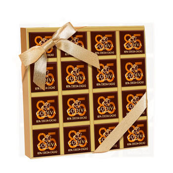 歌帝梵（Godiva） 85%黑巧克力礼盒 32片160g 休闲零食 生日礼物送女友 伴手礼 商品图3