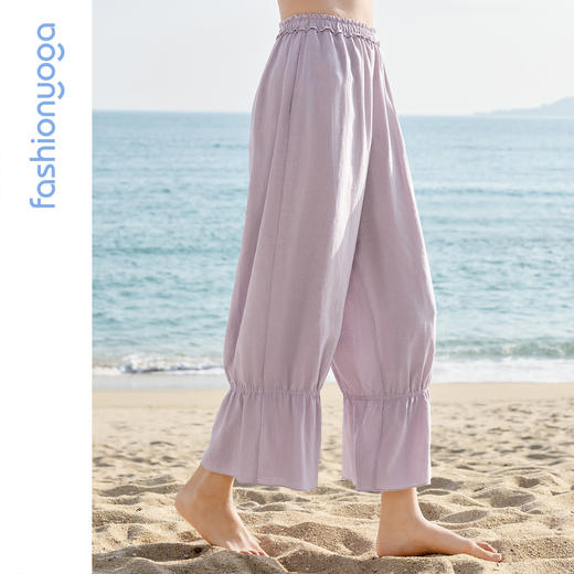 FM16910汉麻禅风喇叭九分裤 商品图8