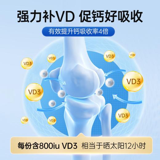 Unikalk 丹麦成人咀嚼钙片90片/瓶-临期 商品图1