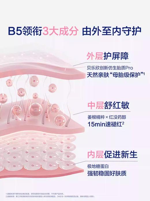 拜耳贝乐欣婴儿B5精华奶皮霜婴儿面霜换季强韧肌肤 商品图4