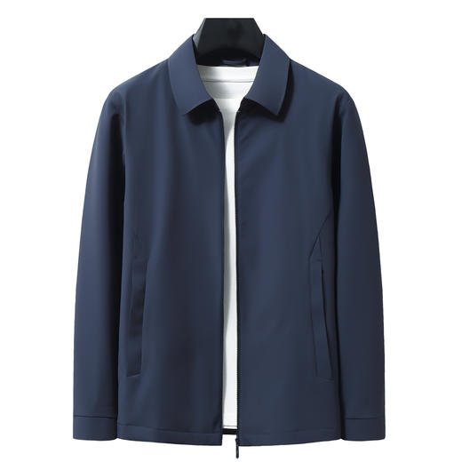 【DWN】大依优型大码男装春季翻领夹克外套商务休闲百搭长袖外套上衣 商品图8