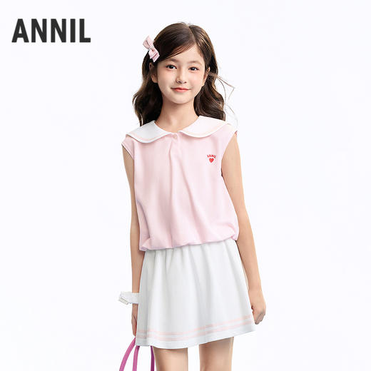 女童套装夏季新款安奈儿童装EG622667 商品图2