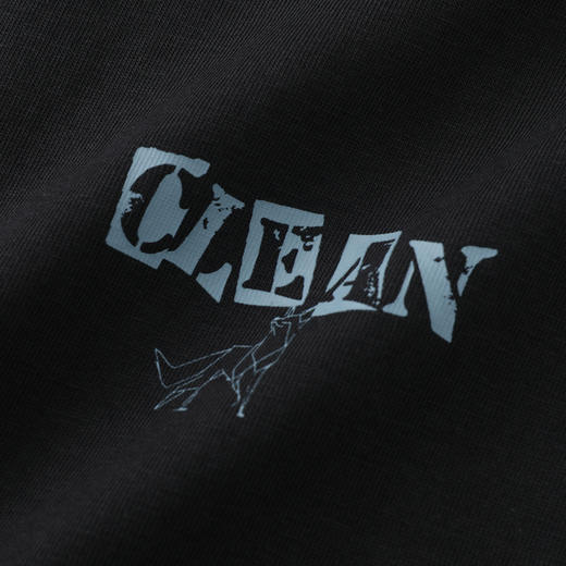 GXG男装【凉感透气】26夏季潮流字母印花圆领休闲男式短袖T恤K&C 商品图5