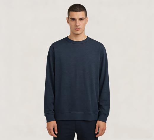 【经典半高领 必备外穿卫衣】SCHIESSER 德国舒雅男士100%棉200G 中厚半高领打底外穿卫衣39/26183U 商品图0