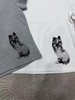 F031829时尚百搭虞书欣同款紧身小猫咪印花圆领短袖T恤 商品缩略图3