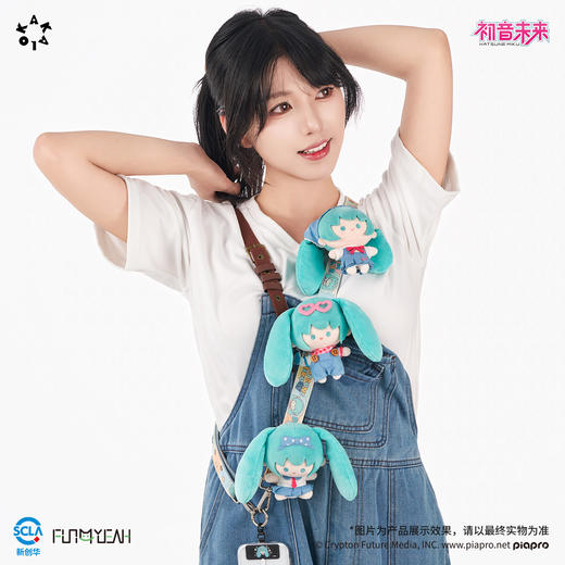 FUN4YEAH KAKALOK初音未来牛仔部落咔咔扣毛绒盲盒 商品图2