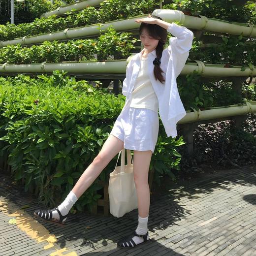 【爆单3-5天发货】Beau Muse春夏新款亚麻衬衣 | 透气舒适、多色可选、休闲百搭、简单慵懒感 商品图1