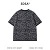 26T166SDSA男装2026新款高贵轻奢美式复古满天星字母圆领短袖T恤百搭潮 商品缩略图5