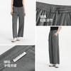 森马休闲裤女夏分割宽松弧形长裤女生显瘦百搭简约慵懒时尚弯刀裤 商品缩略图2