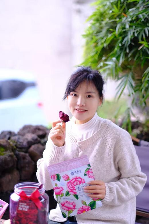 【2026春日集采】云南大理2026春墨江玫瑰，云南大理头水墨红玫瑰冻干花大蕊花茶富花青素 香味浓、花瓣厚，花朵大 商品图4