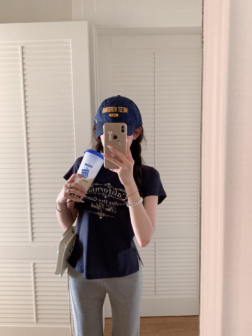 XS码 金蘑菇菇 eden roc 很好穿的法式t / 洋气小版型字母t 商品图9