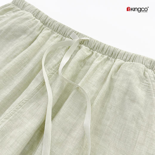 KINGCO新款家居服--双层纱   棉小方 商品图1