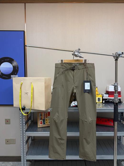 F0318123耐磨防风防泼水GAMMA PANT保暖舒适男子软壳长裤 商品图7