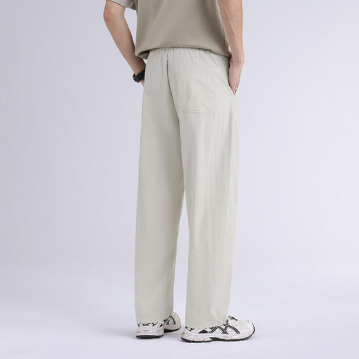 GXG男装26夏季潮流时尚弹力松紧腰宽松直筒舒适透气男式休闲裤K&C 商品图3