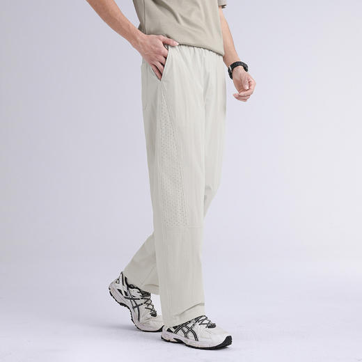 GXG男装26夏季潮流时尚弹力松紧腰宽松直筒舒适透气男式休闲裤K&C 商品图2