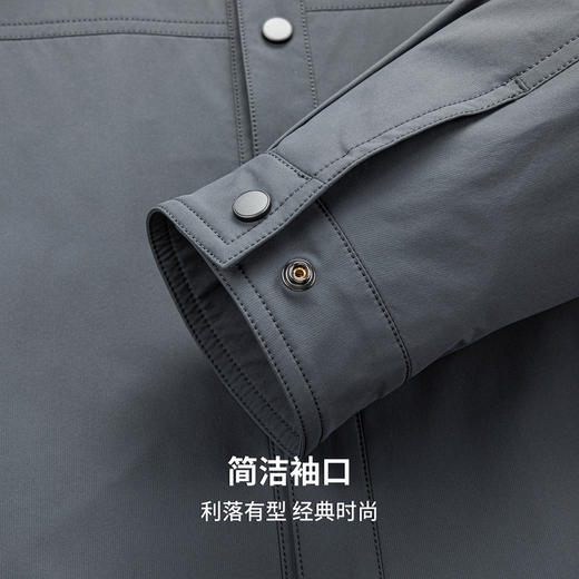 【易打理】圣得西商务休闲夹克2026年春季新款男士夹克高级感外套 商品图7