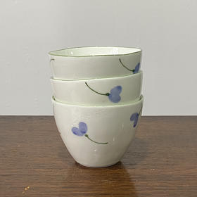 日本中古手绘茶杯 X1494