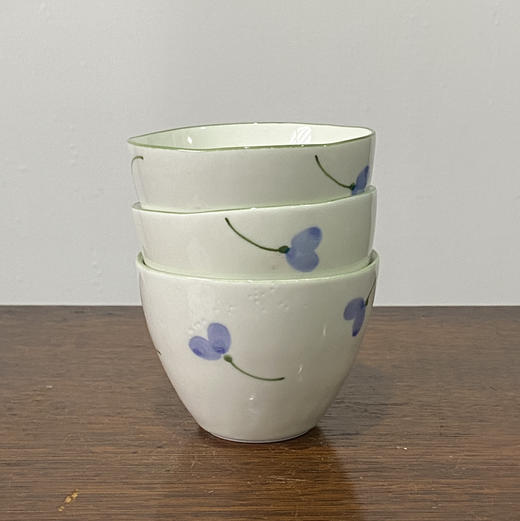 日本中古手绘茶杯 X1494 商品图0