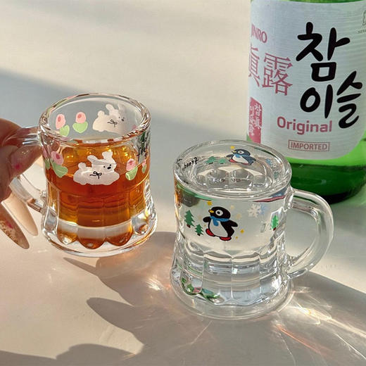 50ml可爱动物烧酒杯玻璃杯-纪念日百货门店同款170144197 商品图1