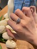 F031812没有女孩子能拒绝闪闪发亮莫桑钻小方糖戒指 商品缩略图14